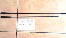 2 steli x antenne auto usate come nuove.