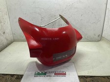 CARENA ANTERIORE IN VETRORESINA MODIFICA DA CORSA CON RADIATORE OLIO MOTO GIA...