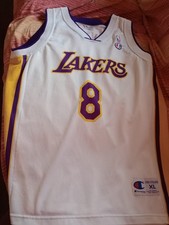 Canotta Nba Lakers KOBE BRYANT N°8 (marca Champion XL, usata in ottimo stato)