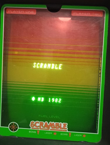 Vectrex scramble testato - vectrex,