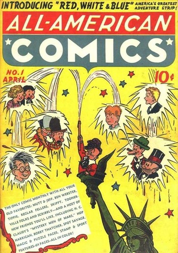 All american comics - all-american, #1