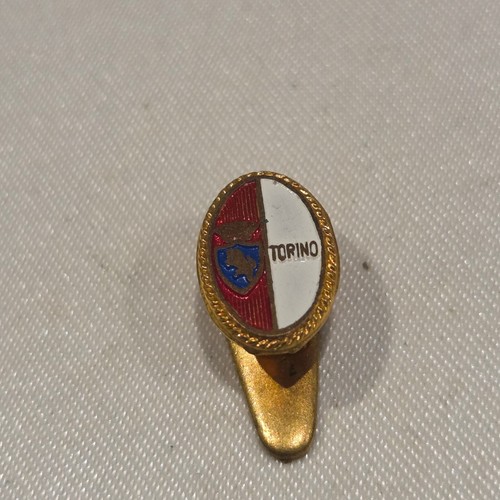 Vintage torino enamel lapel - torino,