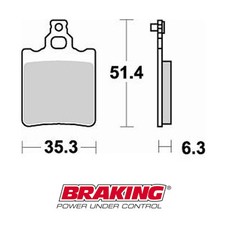 BRAKING PASTIGLIE FRENO