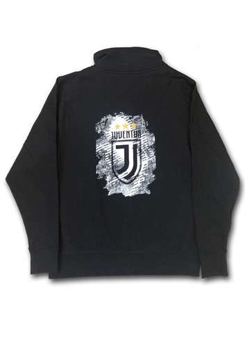 Felpa juventus nera con - felpa,