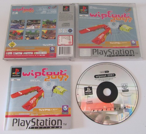 Wipeout 2097 platinum sony - -,
