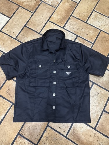 Prada camicia maniche corte - prada,