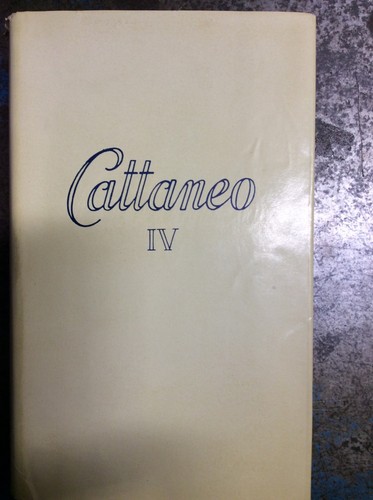 Libro cattaneo carlo tutte - libro,