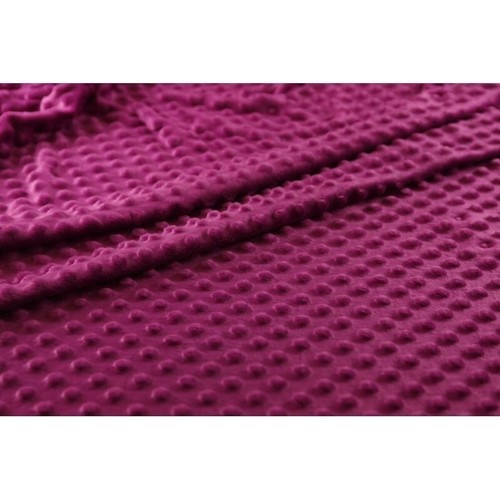 Tessuto peluche minky viola - tessuto,