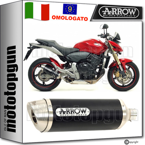 Arrow scarico hom thunder - thunder, nero