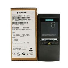 New Siemens 6SE6440-2UD21-5AA1 MICROMASTER440 without filter 6SE6 440-2UD21-5AA1