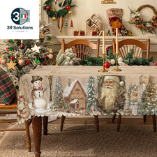 Tovaglia Natalizia Rotonda E