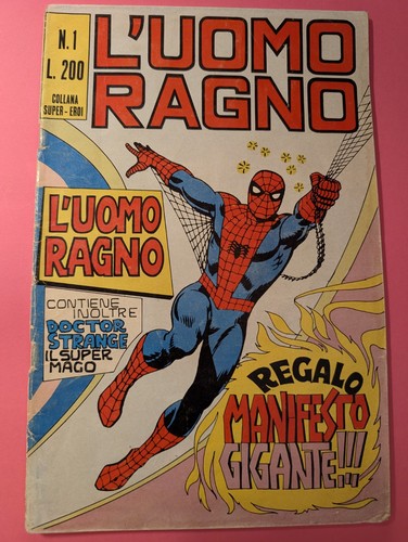 Uomo ragno 1 editoriale - l'uomo,
