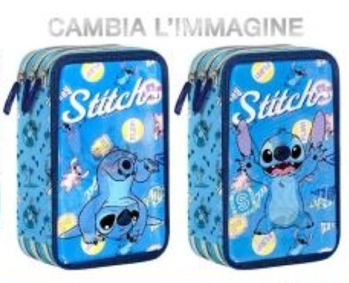 Astuccio scuola stitch - astuccio,