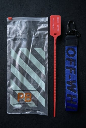 Off white portachiavi cordino - portachiavi,