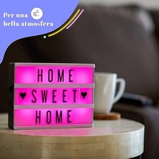 Insegna luminosa per cinema