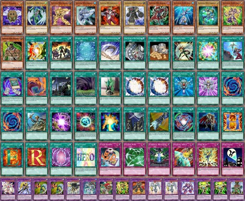 Mazzo completo jaden - yu-gi-oh,