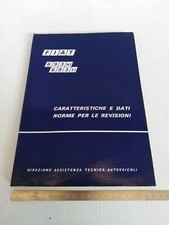 manuale caratteristiche dati revisioni originale 1968 Fiat 693 N1 T1