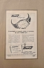 Pagina pubblicitaria anni '50