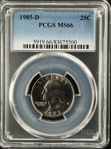 1985 25c washington - 1985-d,