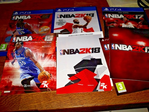 Lot nba 2k15 2k17 2k18 - 2k18, vf