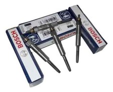 4 candelette originali Bosch adatte a Citroen Berlingo/Peugeot Partner per 1.9Diesel