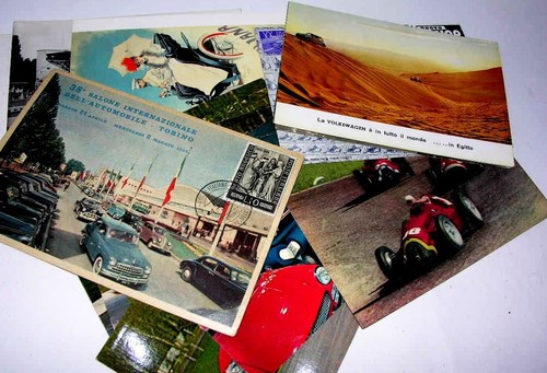 Cartoline vintage con - vintage,