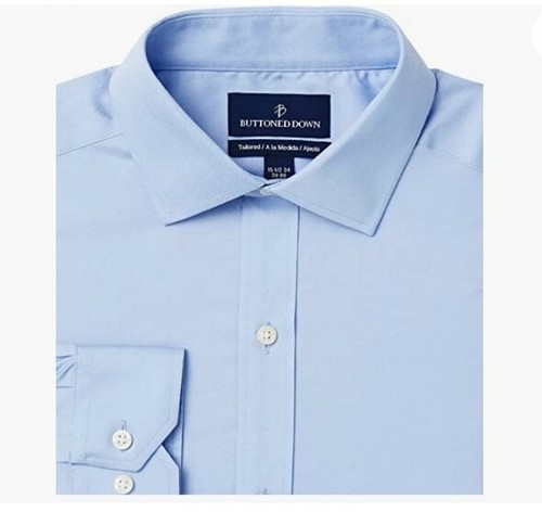 Buttoned down tailored fit - buttoned, tailored-fit