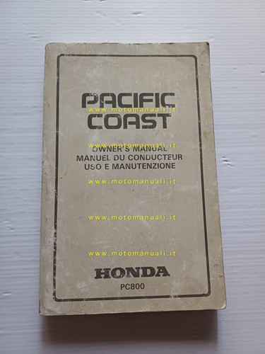 Honda 800 pacific coast - pc,