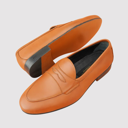 Mocassini uomo fatti mano - a,