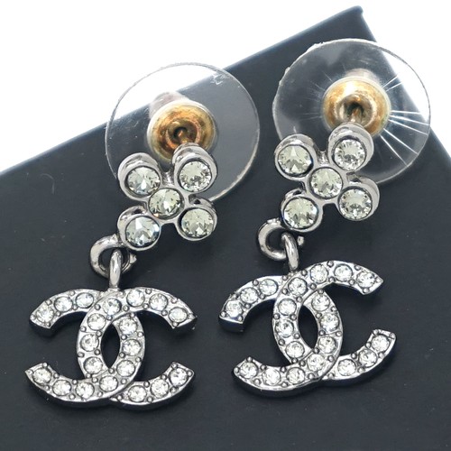 Orecchini pendenti chanel - orecchini,