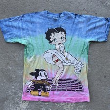 T-shirt vintage Betty Boop tie