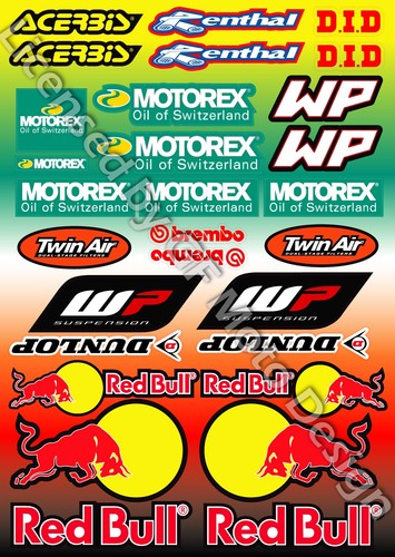 Ktm motorex dunlop sponsor - ktm, wp
