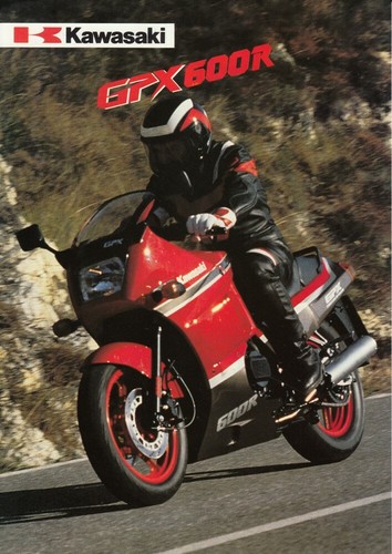 Kawasaki gpx 600 - gpx, r
