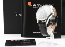 *EXC+5 [Video] HAMILTON Khaki Field H706150 Automatico Quadrante Nero dal GIAPPONE