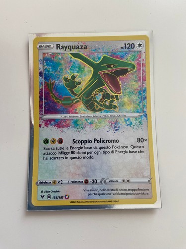 Rayquaza carte pokemon