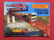X33 ) CATALOGO MATCHBOX 1981/82 MACCHININE AEREI SCATOLE CAMION , 64 pag.