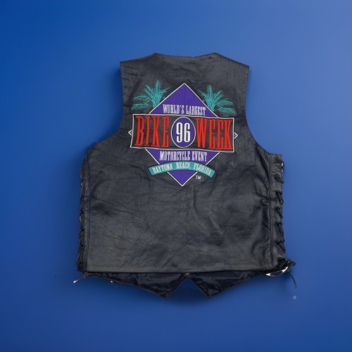 Gilet pelle moto - gilet, daytona