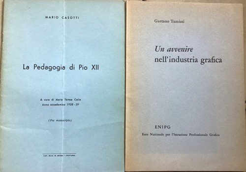 Casotti pedagogia pioxii - m.,