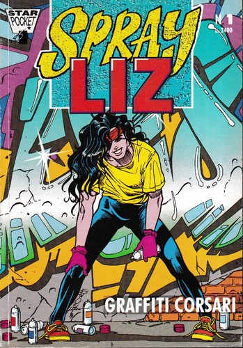 Spray liz graffiti corsari - , 1