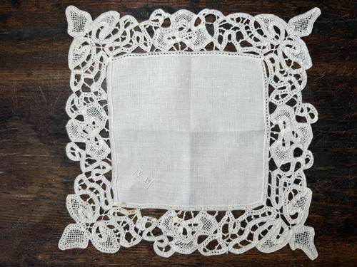 Pizzo antico fazzoletto - antico,
