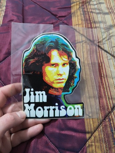 Adesivo vintage jim morrison - vintage,