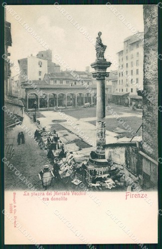 Firenze città piazza mercato - città,