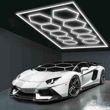 10 x Plafoniera LED esagonale