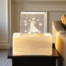 CUBO LUMINOSO SPOSI BOMBONIERE