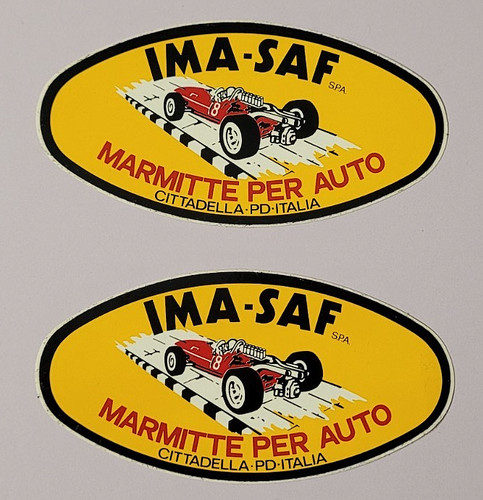 Adesivi sticker imasaf - adesivi,