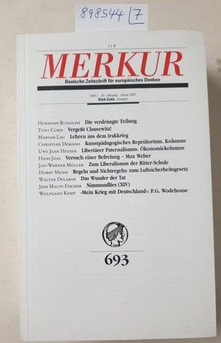 Merkur jahrgang 2007 - merkur, 61.