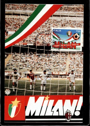 Cartolina postcard calcio - cartolina,