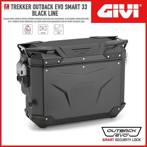 Valigia destra givi - valigia, trekker