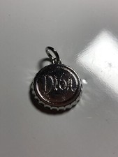 Dior Zipper Pull Button Charm