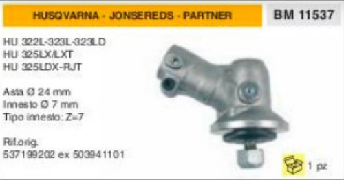 Coppia conica decespugliatore - coppia,